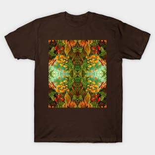 Botanical nature pattern T-Shirt